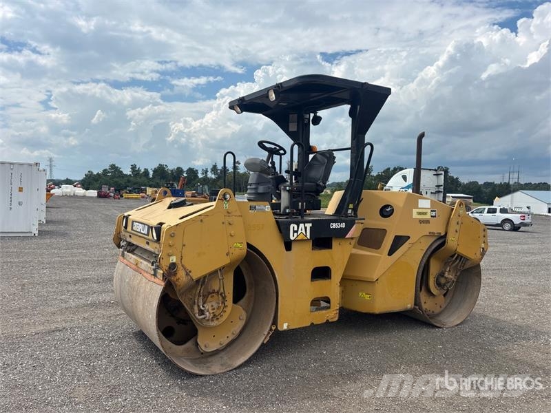 CAT CB-534D Double Drum Roller Rodillos de doble tambor