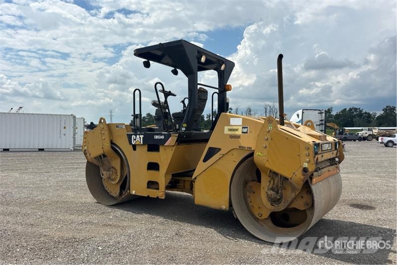 CAT CB-534D Double Drum Roller Rodillos de doble tambor