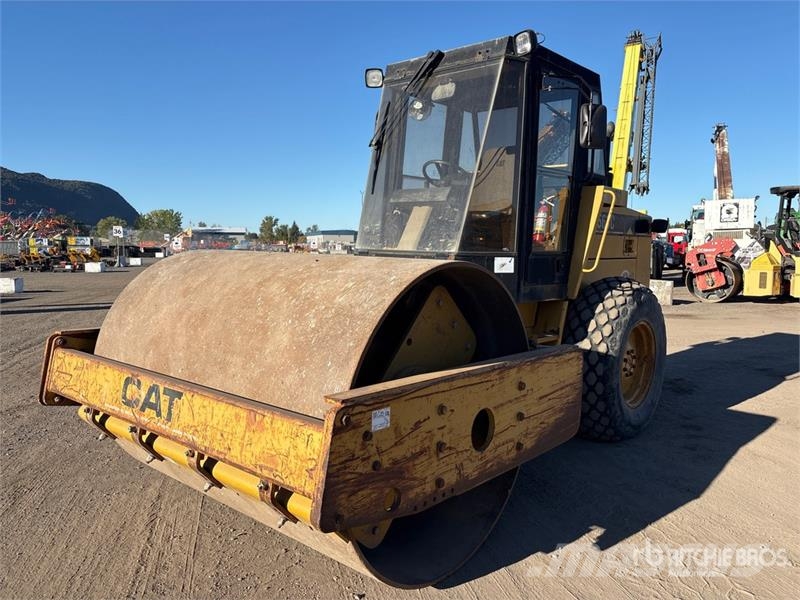 CAT CS563C Smooth Drum Compactor Rodillos de un solo tambor
