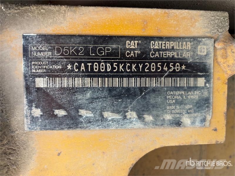 CAT D5K2 LGP 履带式推土机