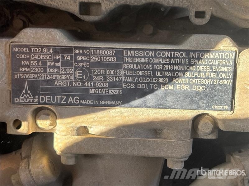 CAT TH255C مناولات متداخلة