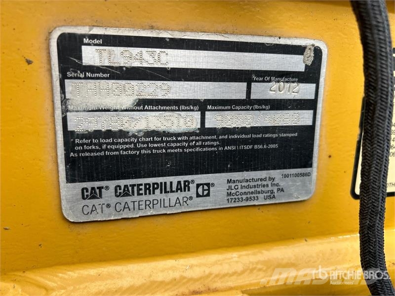 CAT TL943C Telehandler Teleskoplader