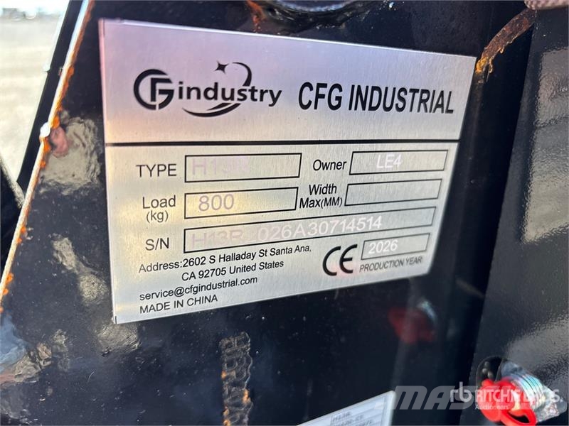 CFG H13R Mini Excavator (Unused) حفارات صغيرة أقل من 7 طن (حفارات صغيرة)