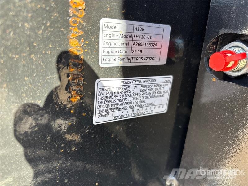 CFG H13R Mini Excavator (Unused) Мини-экскаваторы