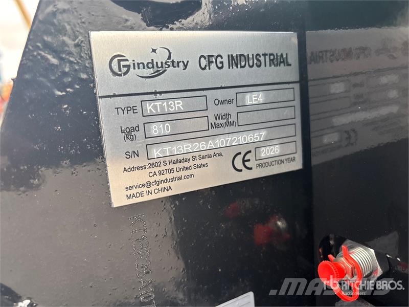 CFG KT13R Mini Excavator (Unused) Mini excavatoare < 7t