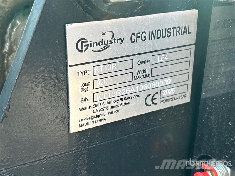 CFG KT13R Mini Excavator (Unused) Mini bageri < 7t