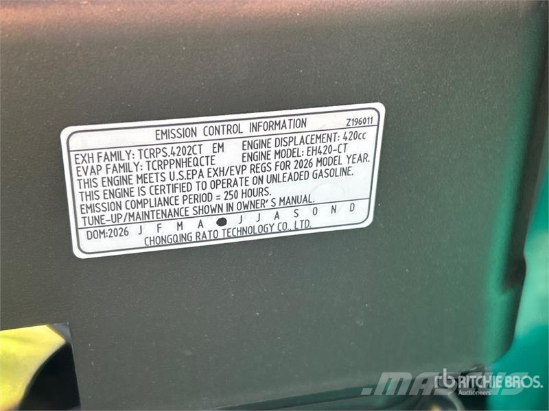 CFG KT13R Mini Excavator (Unused) Mini kotrók < 7t