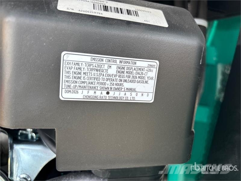 CFG KT13R Mini Excavator (Unused) 小型挖土機/掘鑿機<7t(小型挖掘機)