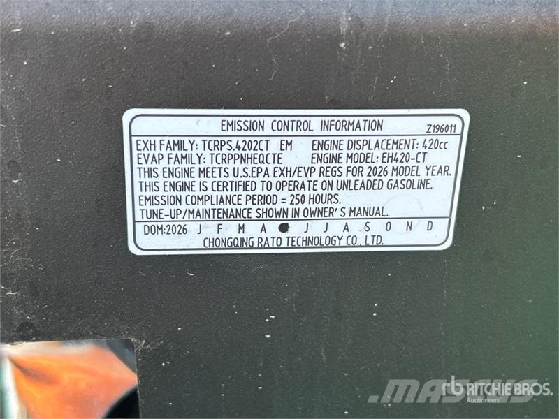 CFG KT13R Mini Excavator (Unused) Miniekskavaatorid < 7 t