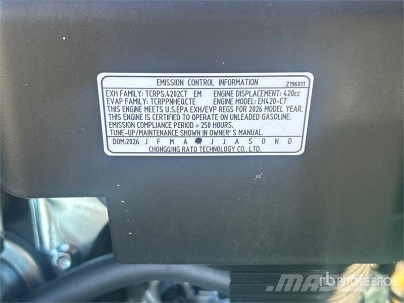 CFG KT13R Mini Excavator (Unused) 小型挖土機/掘鑿機<7t(小型挖掘機)