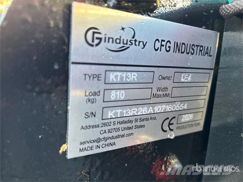 CFG KT13R Mini Excavator (Unused) Mini ekskavatoriai < 7 t