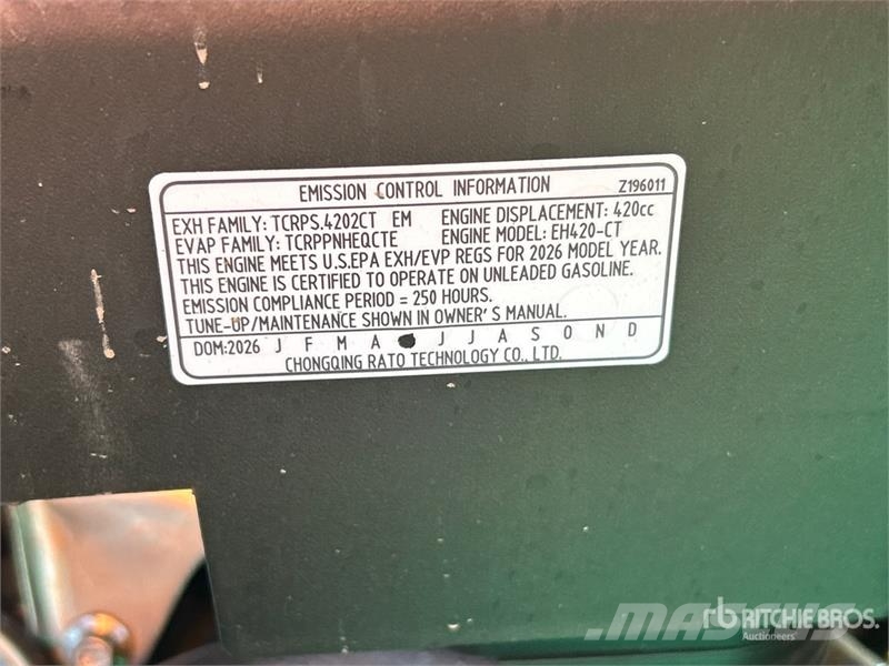 CFG KT13R Mini Excavator (Unused) حفارات صغيرة أقل من 7 طن (حفارات صغيرة)