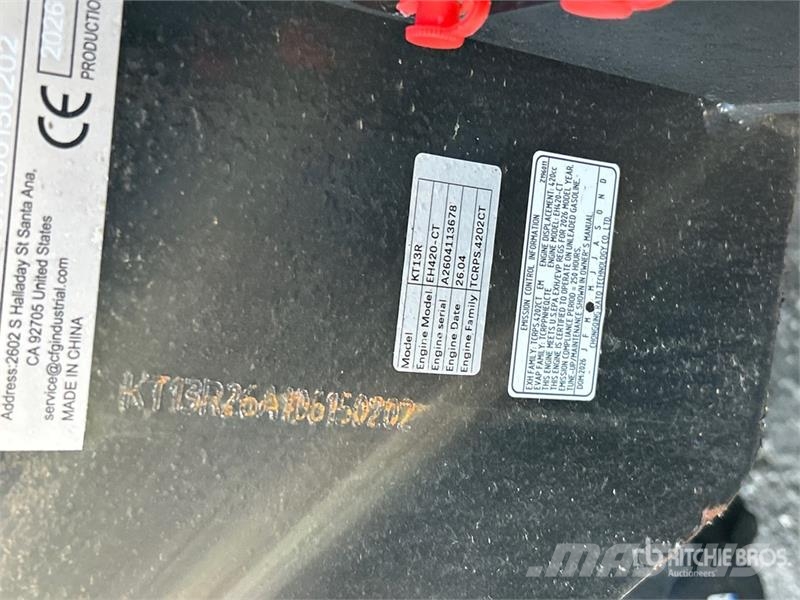 CFG KT13R Mini Excavator (Unused) Miniekskavaatorid < 7 t