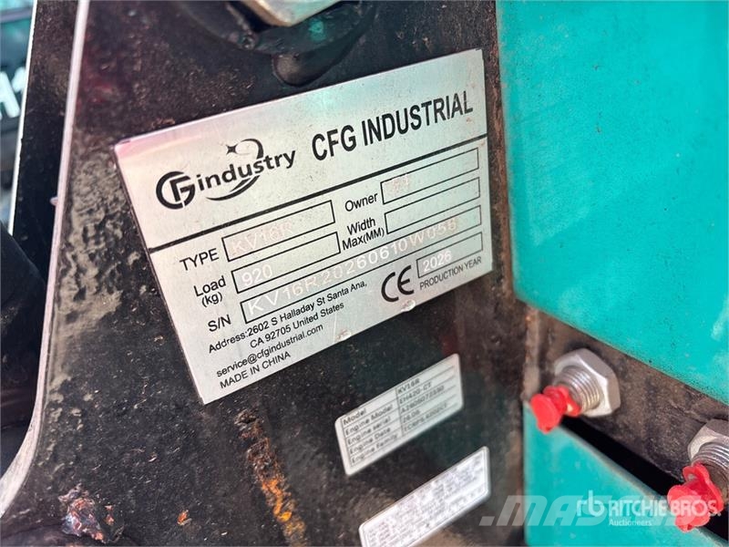 CFG KV16R Mini Excavator (Unused) Mini bagri <7t