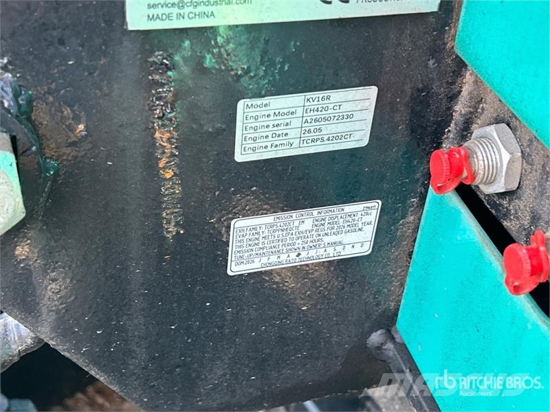 CFG KV16R Mini Excavator (Unused) Miniexcavadoras