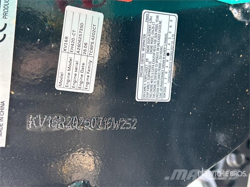 CFG KV16R Mini Excavator (Unused) حفارات صغيرة أقل من 7 طن (حفارات صغيرة)