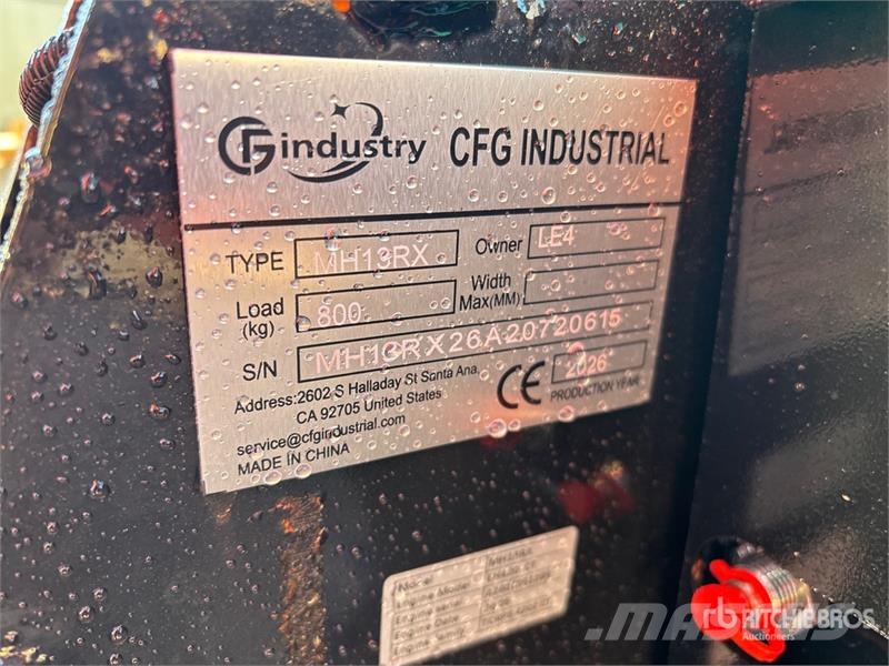 CFG MH13RX Mini Excavator (Unused) Miniescavadeiras < 7t (Mini escavadeiras)