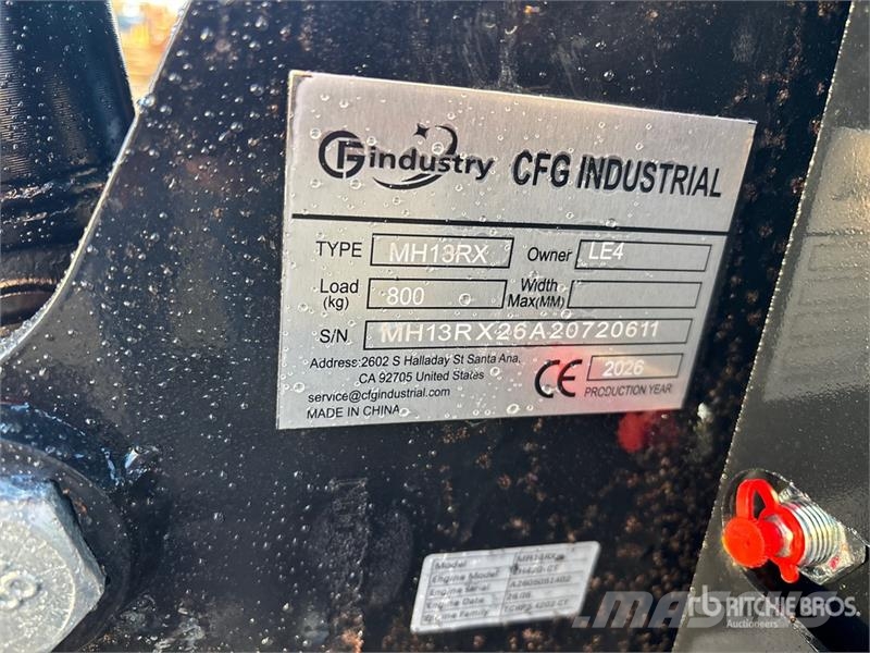 CFG MH13RX Mini Excavator (Unused) Miniescavadeiras < 7t (Mini escavadeiras)
