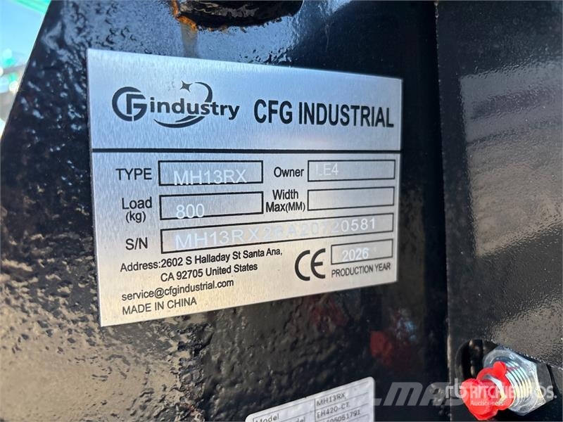 CFG MH13RX Mini Excavator (Unused) Мини-экскаваторы