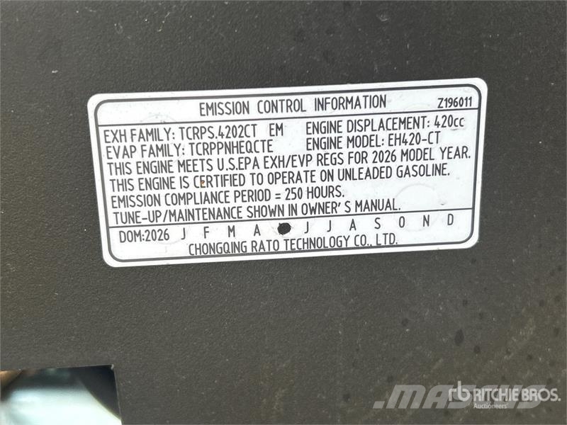 CFG MX15RX Mini Excavator (Unused) Mini ekskavatörler, 7 tona dek