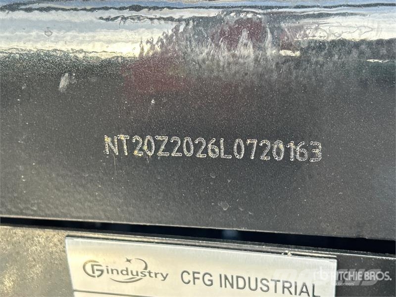 CFG NT20Z Mini Excavator (Unused) Mini rýpadla < 7t