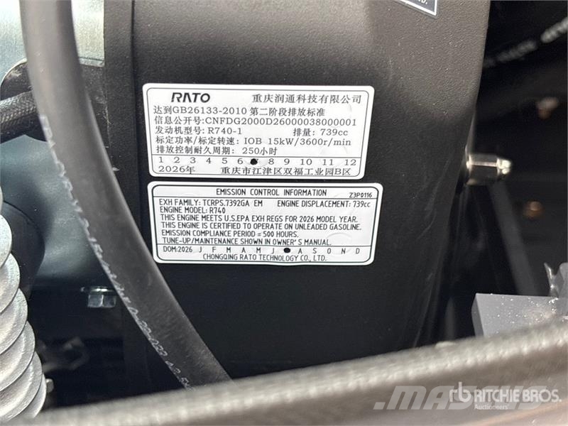 CFG QK20R Mini Excavator (Unused) Miniescavadeiras < 7t (Mini escavadeiras)
