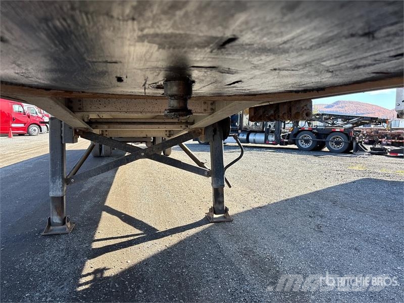chapp 20864 kg 48 ft T/A Spread Axle Flatbed Trail Platós / Ponyvás pótkocsik