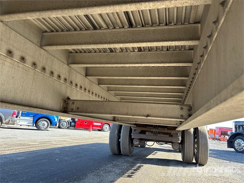 chapp 20864 kg 48 ft T/A Spread Axle Flatbed Trail Platós / Ponyvás pótkocsik