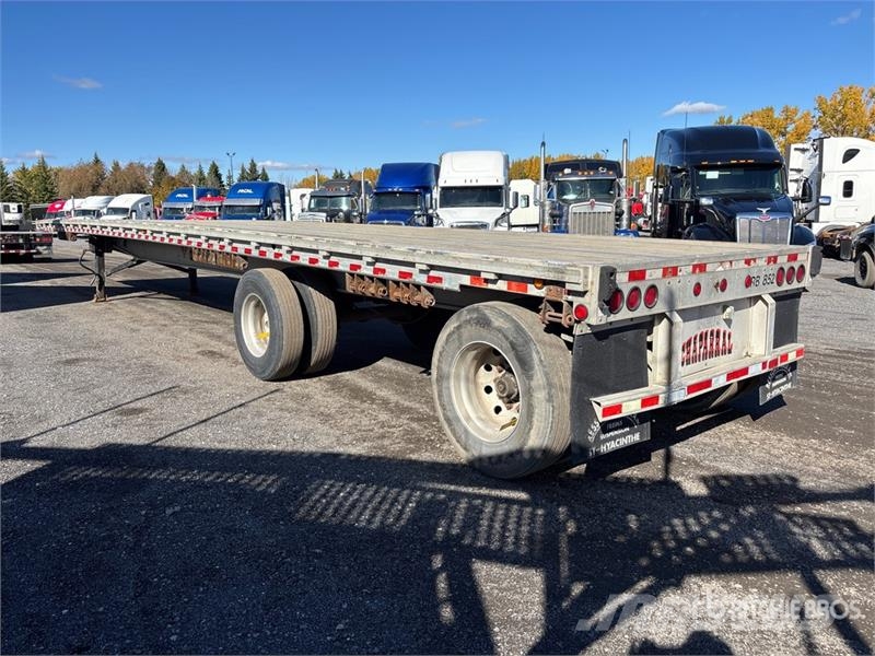 chapp 20864 kg 48 ft T/A Spread Axle Flatbed Trail Platós / Ponyvás pótkocsik