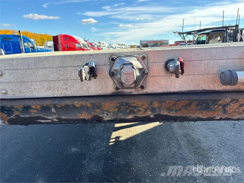 chapp 20864 kg 48 ft T/A Spread Axle Flatbed Trail Platós / Ponyvás pótkocsik
