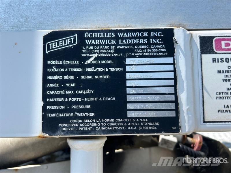 Chevrolet Telelift TTS 25-5-GY 35 ft on  Chevrolet 3500 4x2  المنصات الهوائية المثبتة على شاحنة