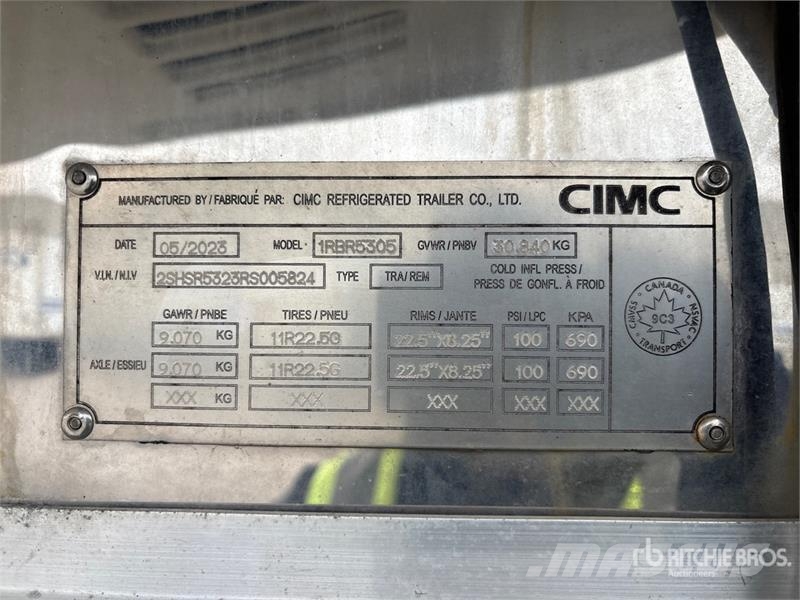 CIMC 1RBR5305 Kühlauflieger