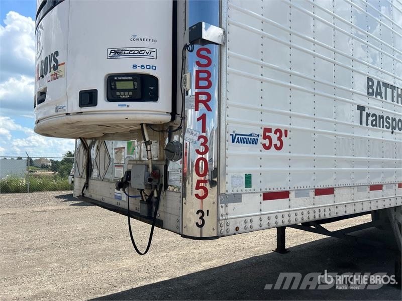 CIMC 1RBR5305 نصف مقطورات بدرجة حرارة قابلة للضبط