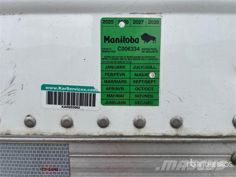 CIMC 1RBR5305 53 ft x 102 in T/A Refrigerated Trailer Напівпричепи-рефрижератори