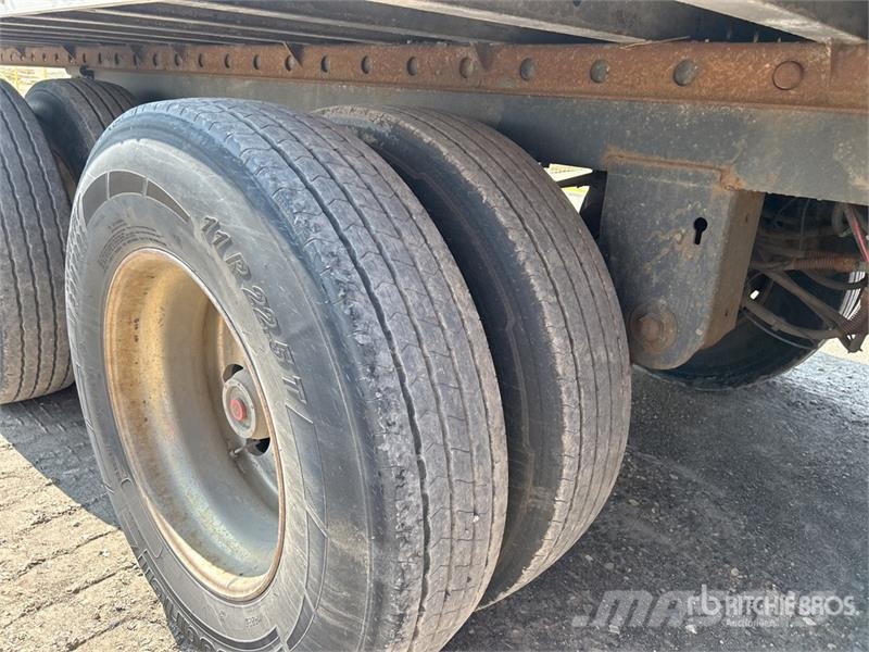 CIMC 53 ft x 102 in T/A Refrigerated Trailer نصف مقطورات بدرجة حرارة قابلة للضبط