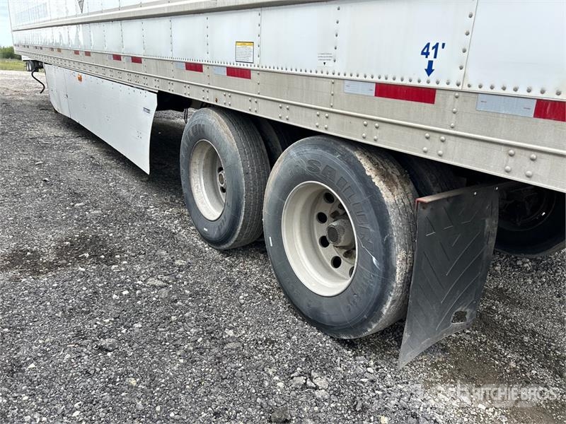 CIMC 53 ft x 102 in T/A Refrigerated Trailer Puspriekabės su izoterminiu kėbulu