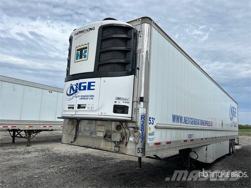 CIMC 53 ft x 102 in T/A Refrigerated Trailer Puspriekabės su izoterminiu kėbulu