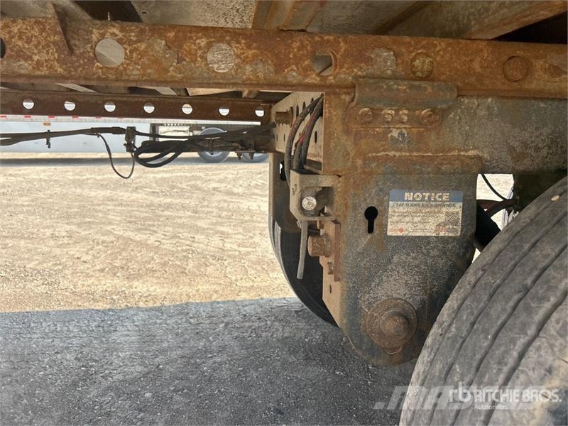 CIMC 53 ft x 102 in T/A Refrigerated Trailer نصف مقطورات بدرجة حرارة قابلة للضبط