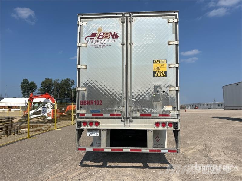 CIMC 53 ft x 102 in T/A Refrigerated Trailer نصف مقطورات بدرجة حرارة قابلة للضبط