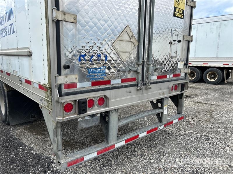 CIMC 53 ft x 102 in T/A Refrigerated Trailer Puspriekabės su izoterminiu kėbulu