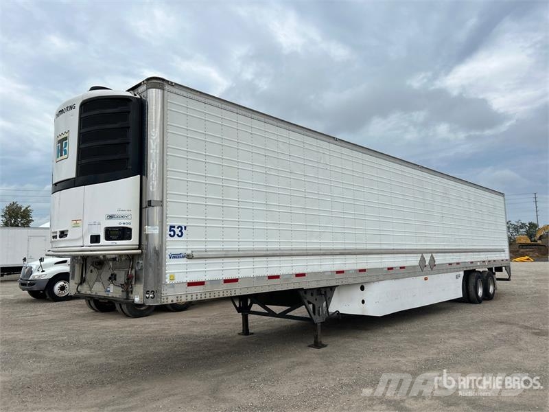 CIMC 53 ft x 102 in T/A Refrigerated Trailer Puspriekabės su izoterminiu kėbulu