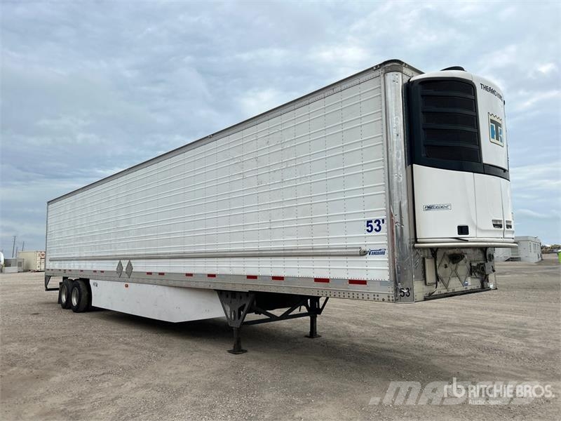 CIMC 53 ft x 102 in T/A Refrigerated Trailer Puspriekabės su izoterminiu kėbulu