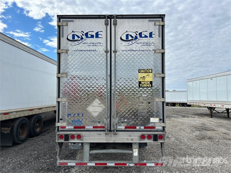 CIMC 53 ft x 102 in T/A Refrigerated Trailer Puspriekabės su izoterminiu kėbulu