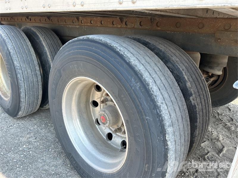 CIMC 53 ft x 102 in T/A Refrigerated Trailer نصف مقطورات بدرجة حرارة قابلة للضبط