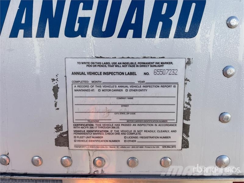 CIMC 53 ft x 102 in T/A Refrigerated Trailer Semi-trailer med Kølefunktion