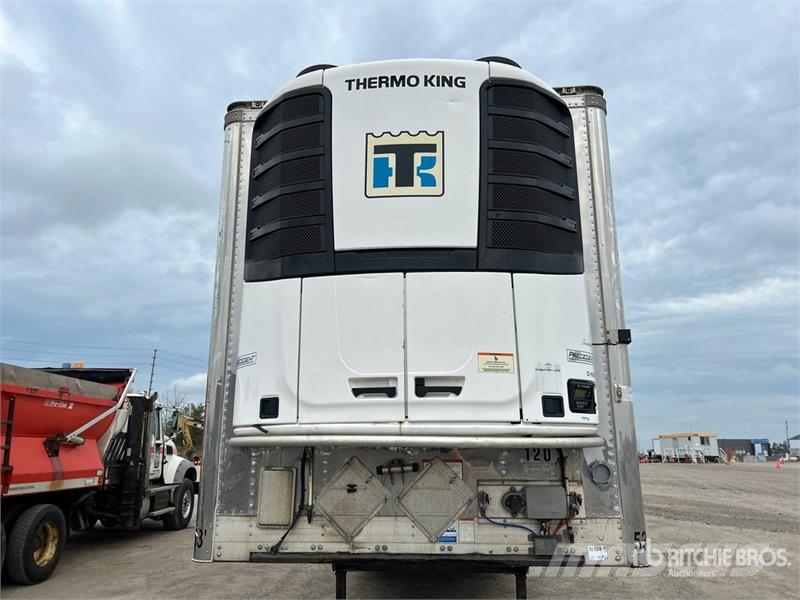 CIMC 53 ft x 102 in T/A Refrigerated Trailer Puspriekabės su izoterminiu kėbulu