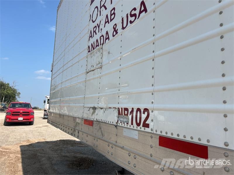 CIMC 53 ft x 102 in T/A Refrigerated Trailer نصف مقطورات بدرجة حرارة قابلة للضبط