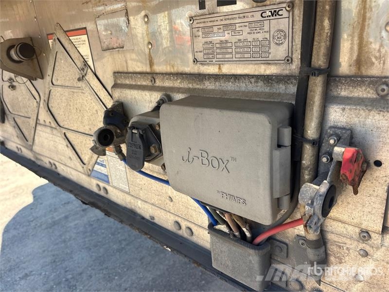 CIMC 53 ft x 102 in T/A Refrigerated Trailer Puspriekabės su izoterminiu kėbulu