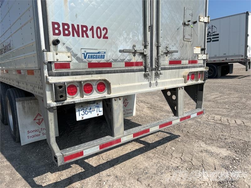 CIMC 53 ft x 102 in T/A Refrigerated Trailer نصف مقطورات بدرجة حرارة قابلة للضبط