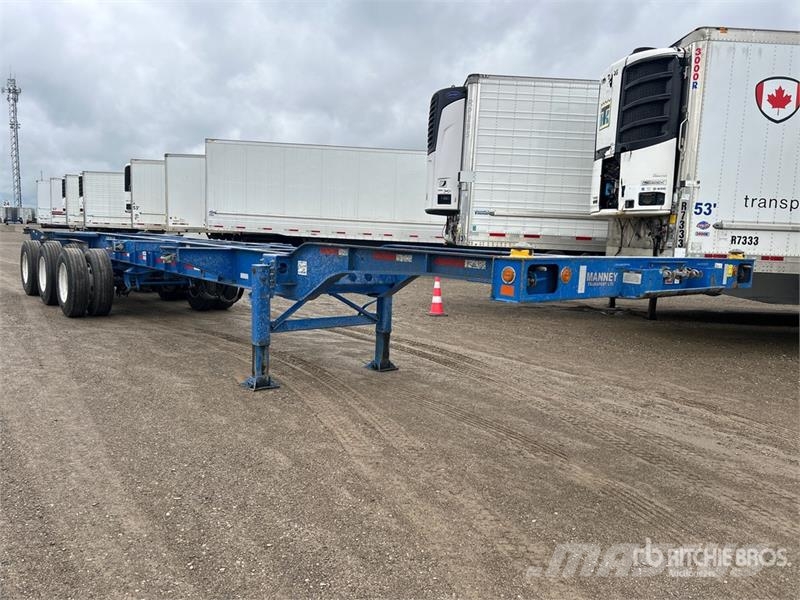 CIMC CB45M3OTC00 Tri/A Extendable Container Trailer Containerframe/Skiploader trailers